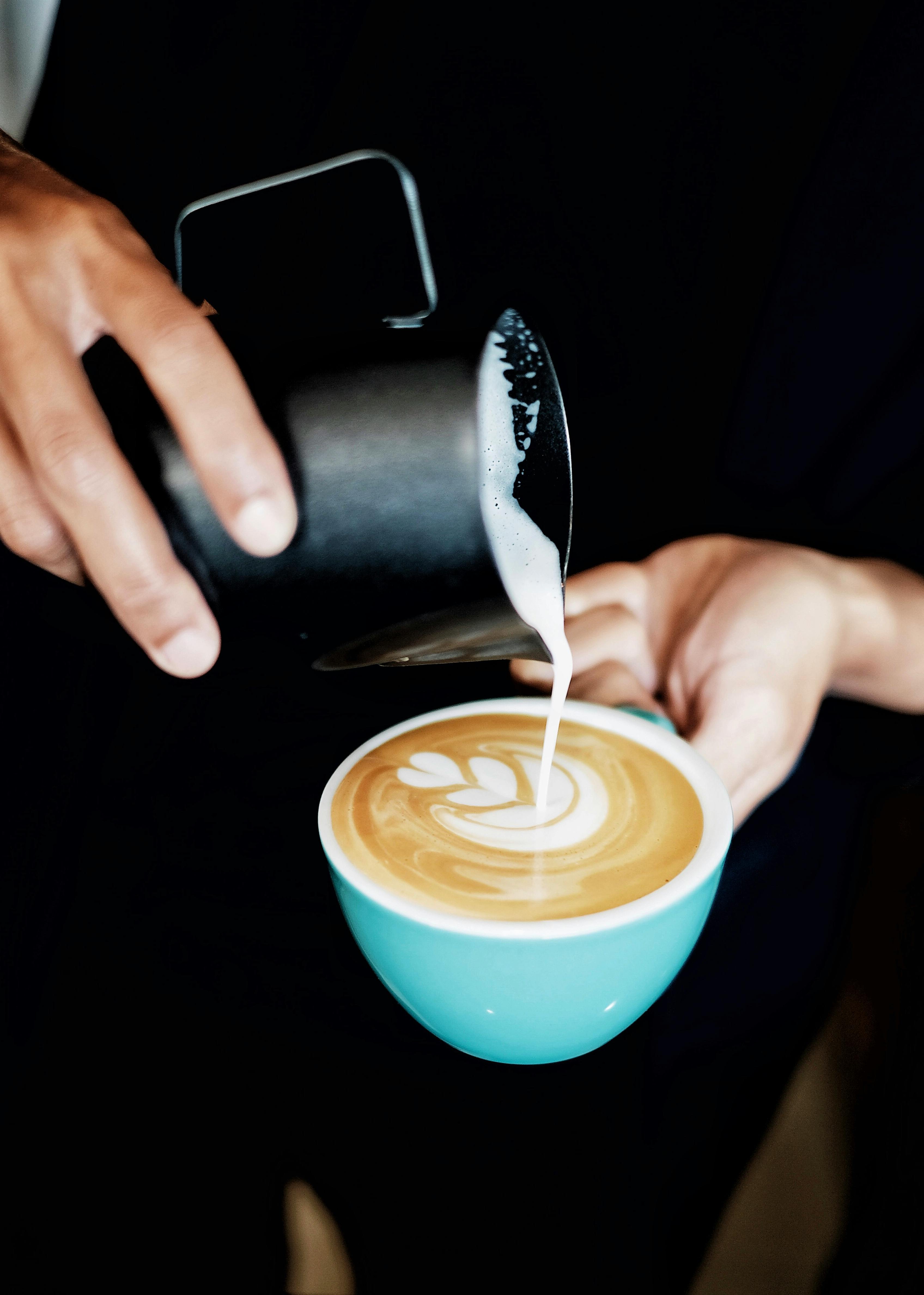 Barista at work